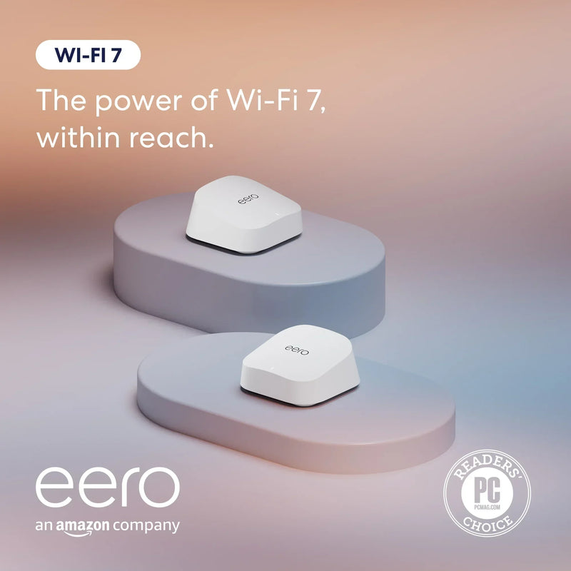 eero 7 Dual-band Mesh Wi-Fi 7 2.5G Router - 2 Pack