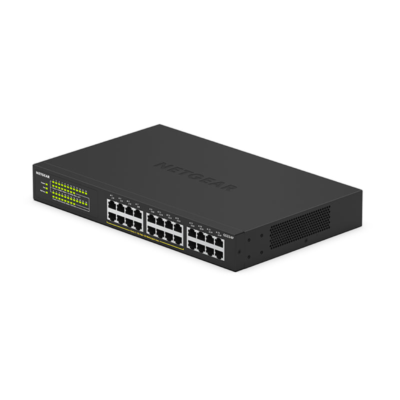 NETGEAR GS324P 24-Port Gigabit Ethernet Unmanaged PoE+ Switch - with 16 x PoE+ @ 190W