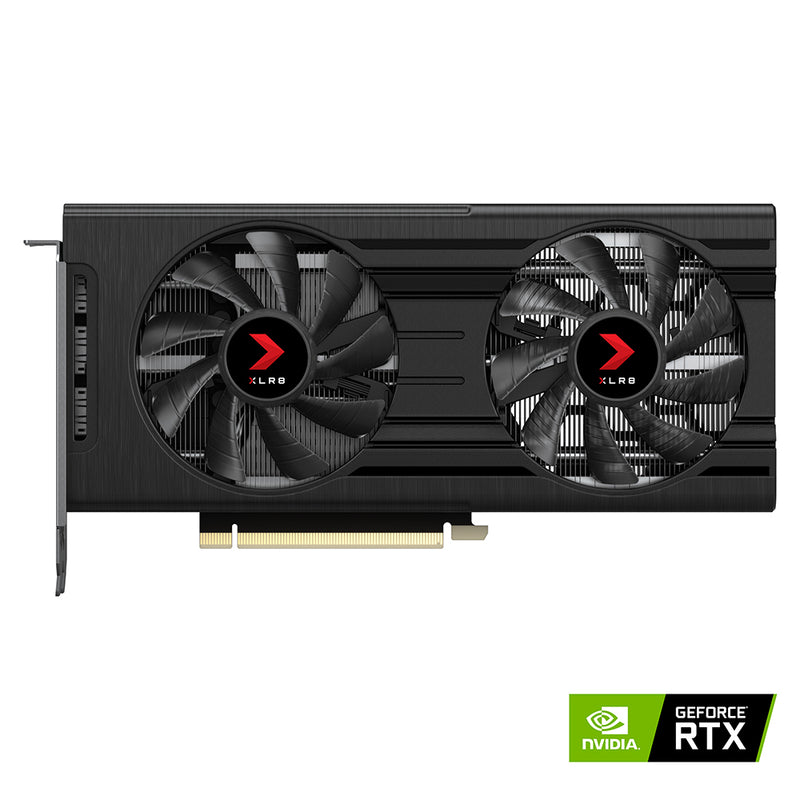 PNY GeForce RTX™ 3050 8GB XLR8 Gaming REVEL EPIC-X RGB™ Dual Fan Graphic Card