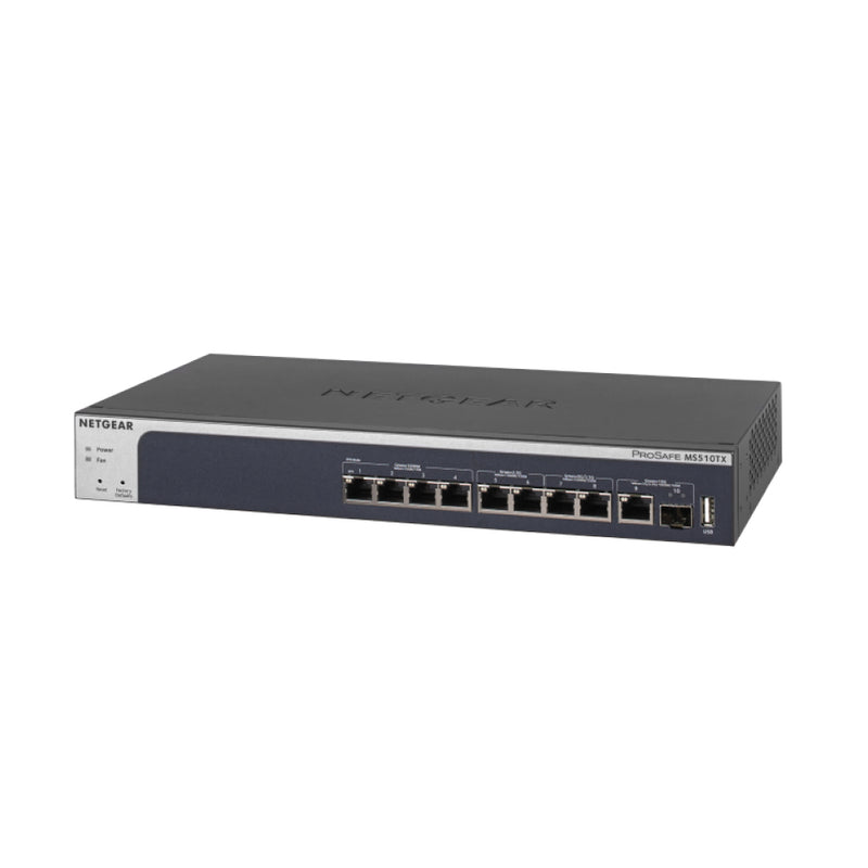 NETGEAR MS510TX 10-Port Multi-Gigabit/10G Smart Managed Pro Switch - with 1 x 10G SFP+