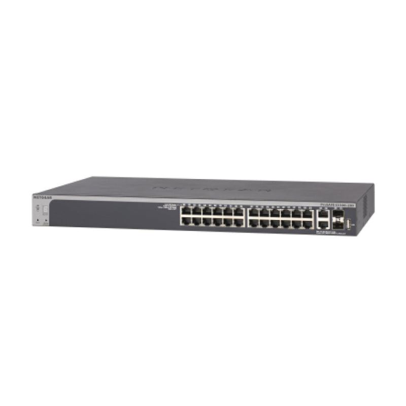 NETGEAR GS728TX 28-Port Gigabit Stackable Smart Switch with 2-Port 10G Copper and 2-Port 10G SFP+