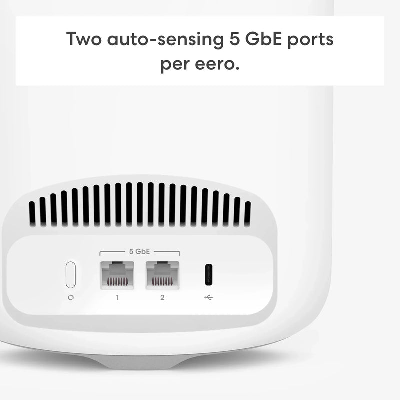 eero Pro 7 Tri-band Mesh Wi-Fi 7 5G Router - 3 Pack