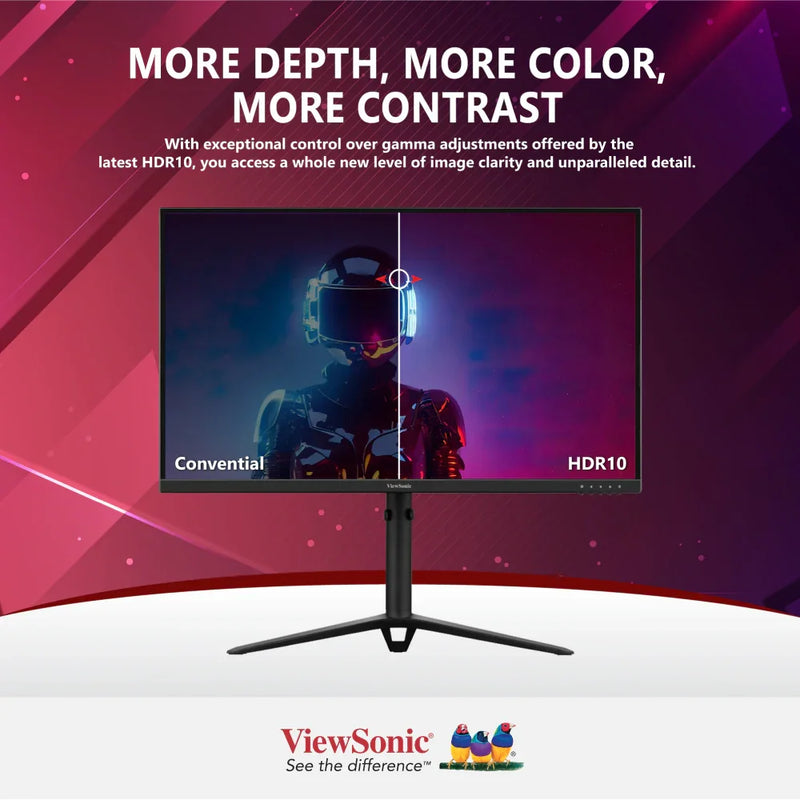 VIEWSONIC VX2728J 27” 165Hz Fast IPS Full Ergonomic Gaming Monitor