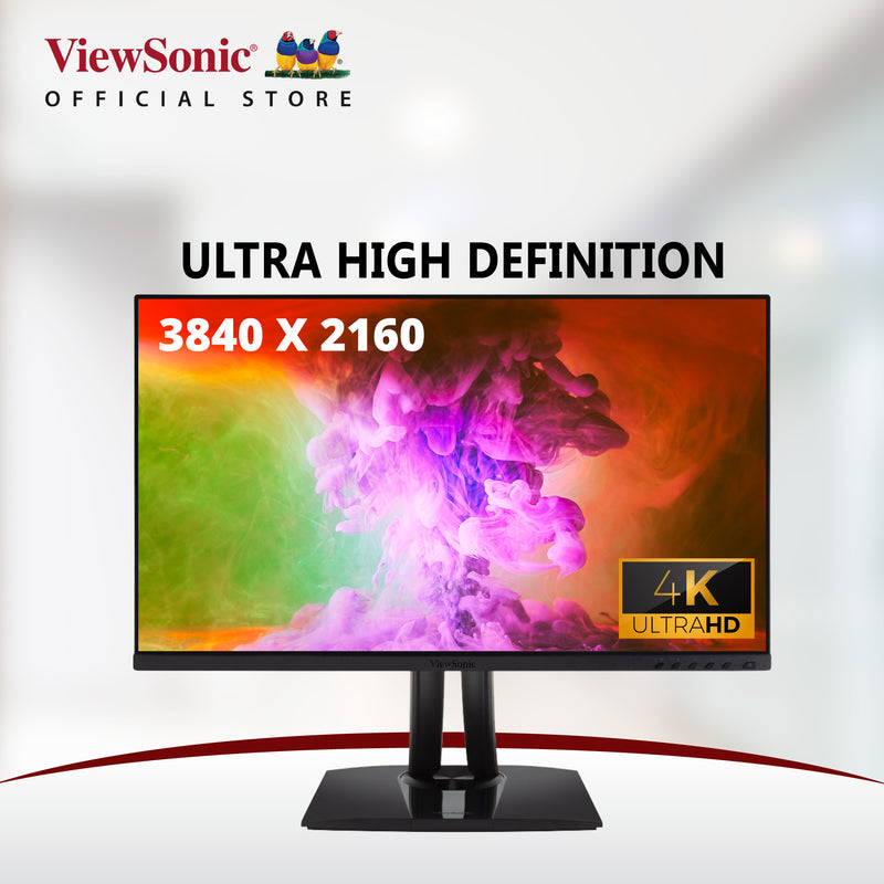 VIEWSONIC VP2756-4K 27" 4K color-pro Professional Pantone Validated 100% sRGB Monitor