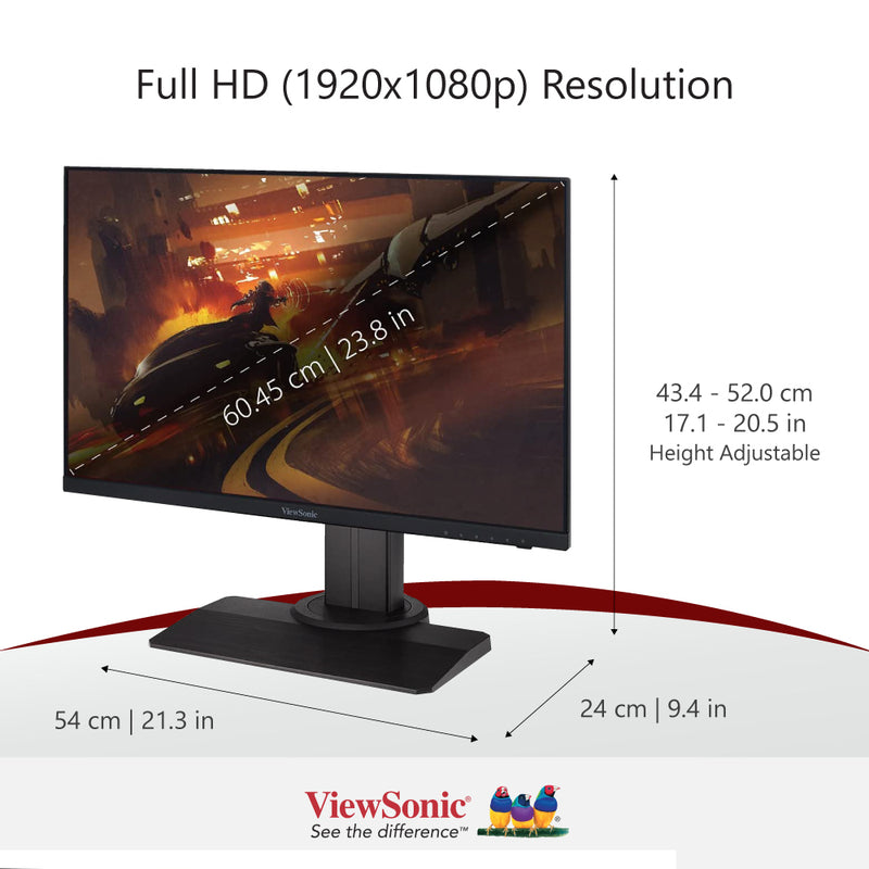 VIEWSONIC XG2431 24” 240Hz IPS Gaming Monitor