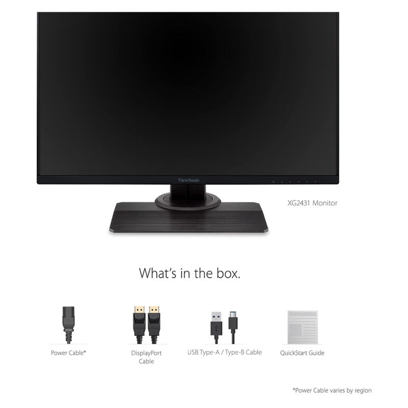 VIEWSONIC XG2431 24” 240Hz IPS Gaming Monitor