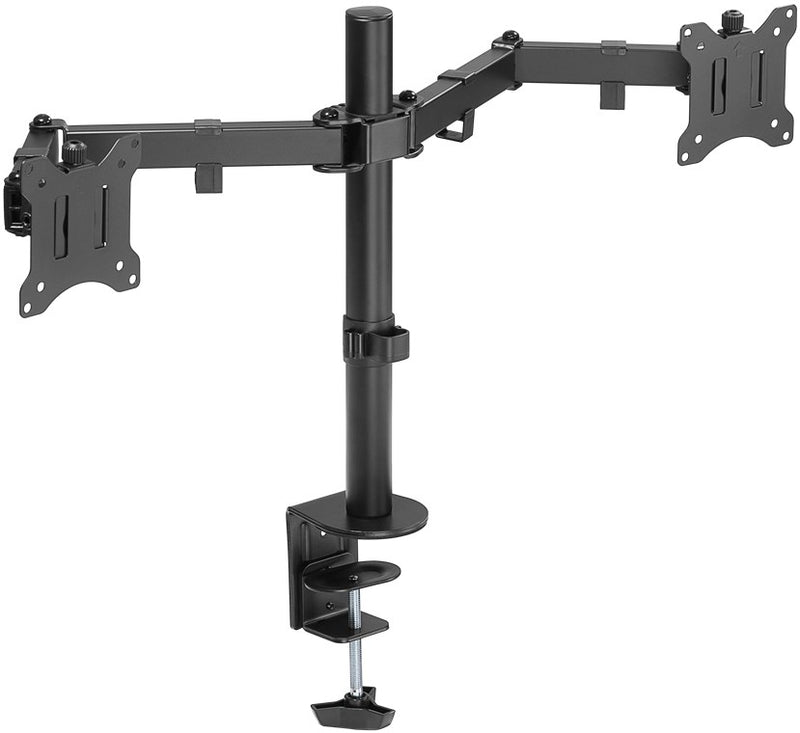 GOOBAY Dual Monitor Mount Flex for Monitors between 17" and 32"