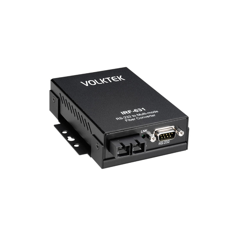VOLKTEK IRF-631MC RS-232 to Multi-mode Fiber Converter, SC Connector, 2km