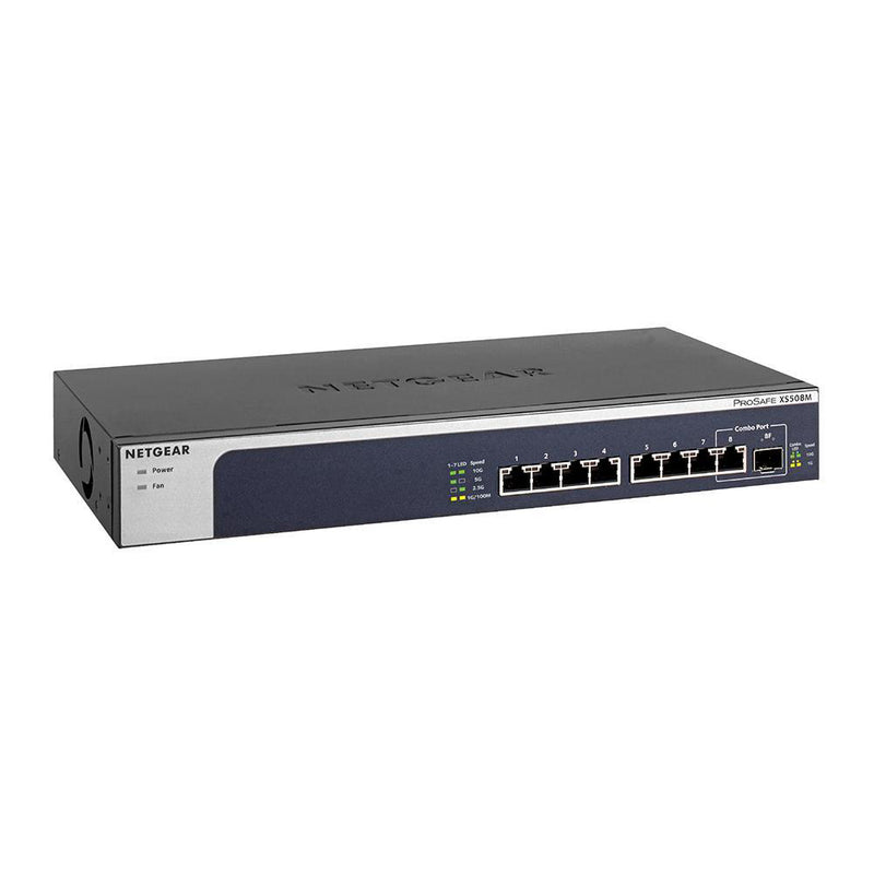 NETGEAR XS508M 8-Port 10G Multi-Gigabit Ethernet Unmanaged Switch