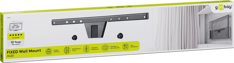 GOOBAY TV Wall mount OLED FIXED (L) for TVs from 37" to 70"