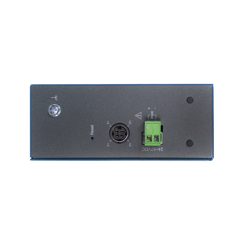 VOLKTEK SEN-8425PL-24V 4 Ports GbE Lite Managed PoE+ Switch with 1 RJ45 and 2 SFP Ports
