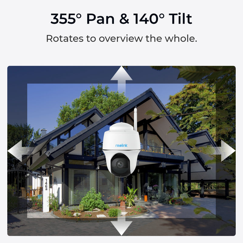 REOLINK Argus PT Lite 3MP Smart Pan-Tilt Wireless Security Camera