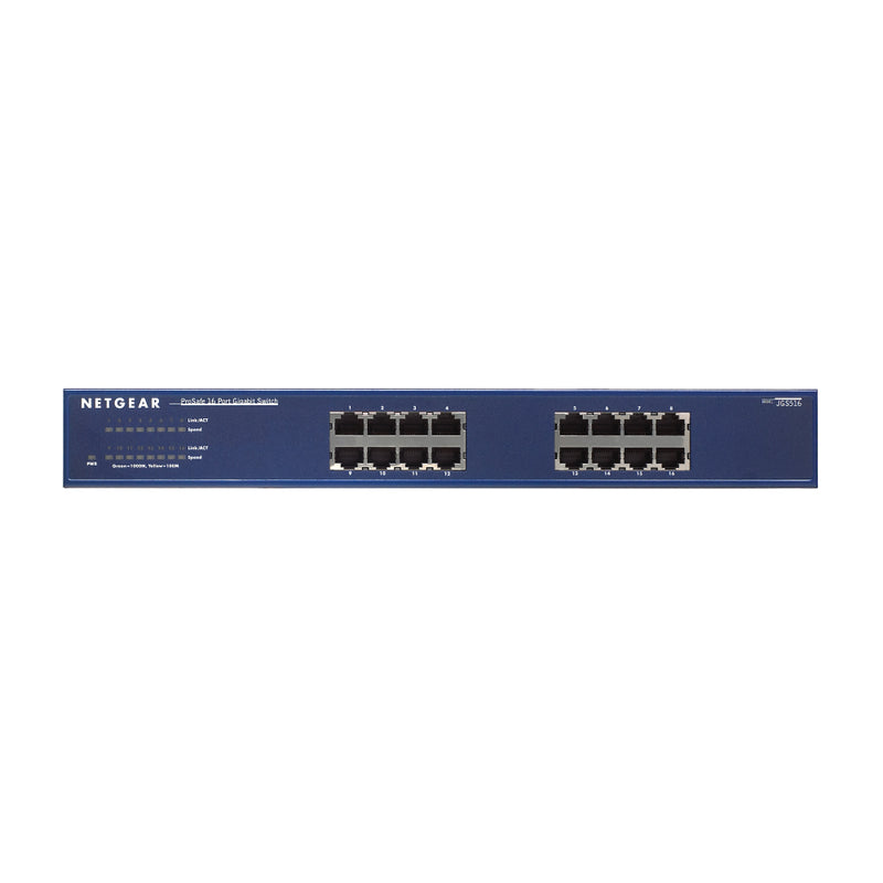 NETGEAR JGS516 16-Port Gigabit Ethernet Unmanaged Switch