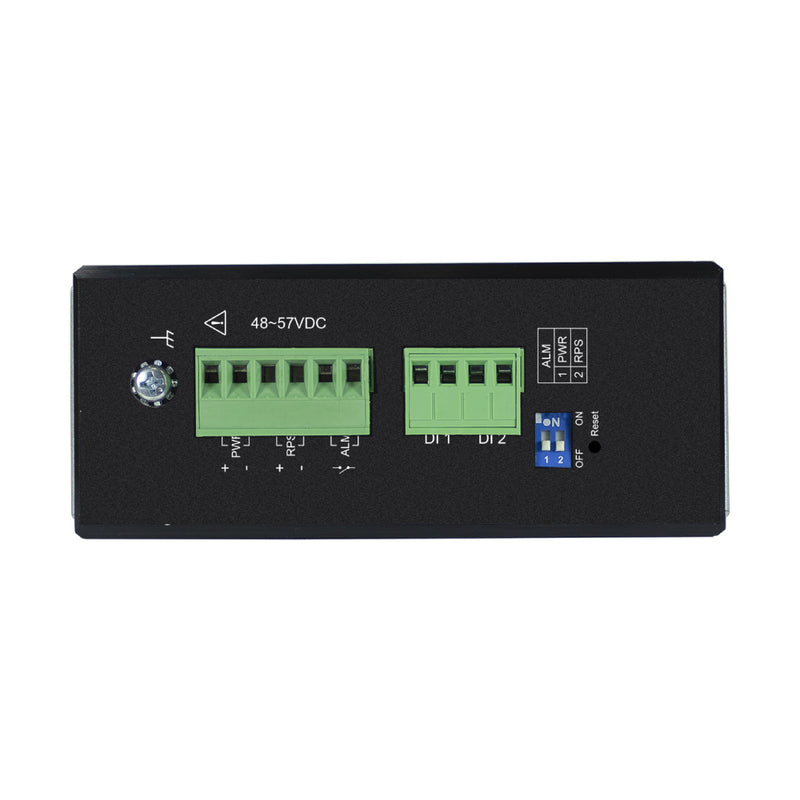 VOLKTEK 9060-4GP2GS-240W-I 4 Ports GbE Managed PoE+ Switch with 2 SFP Ports