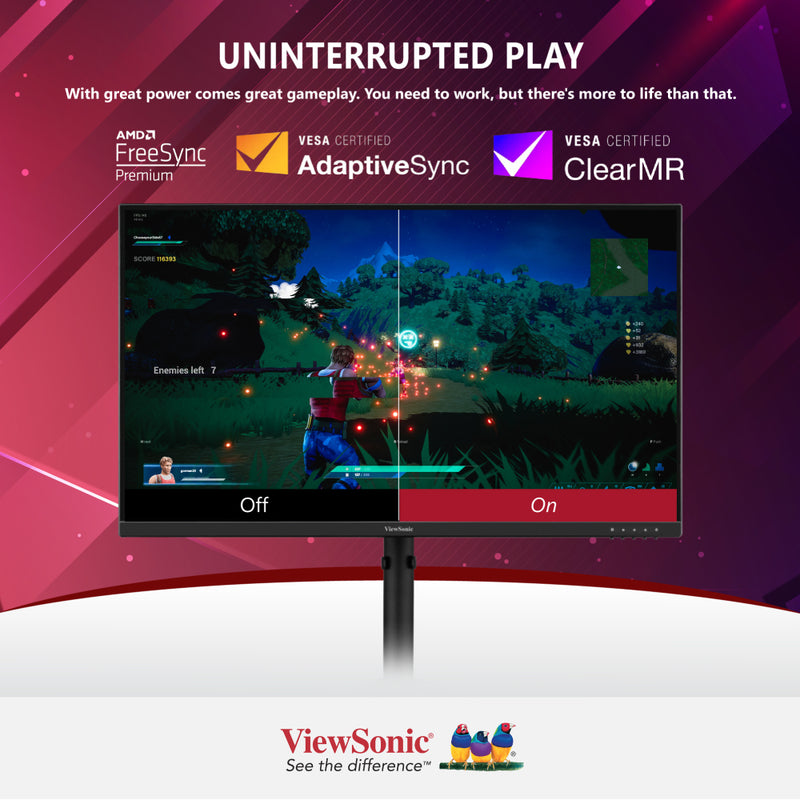 VIEWSONIC VX2728 27” 180Hz Fast IPS Gaming Monitor