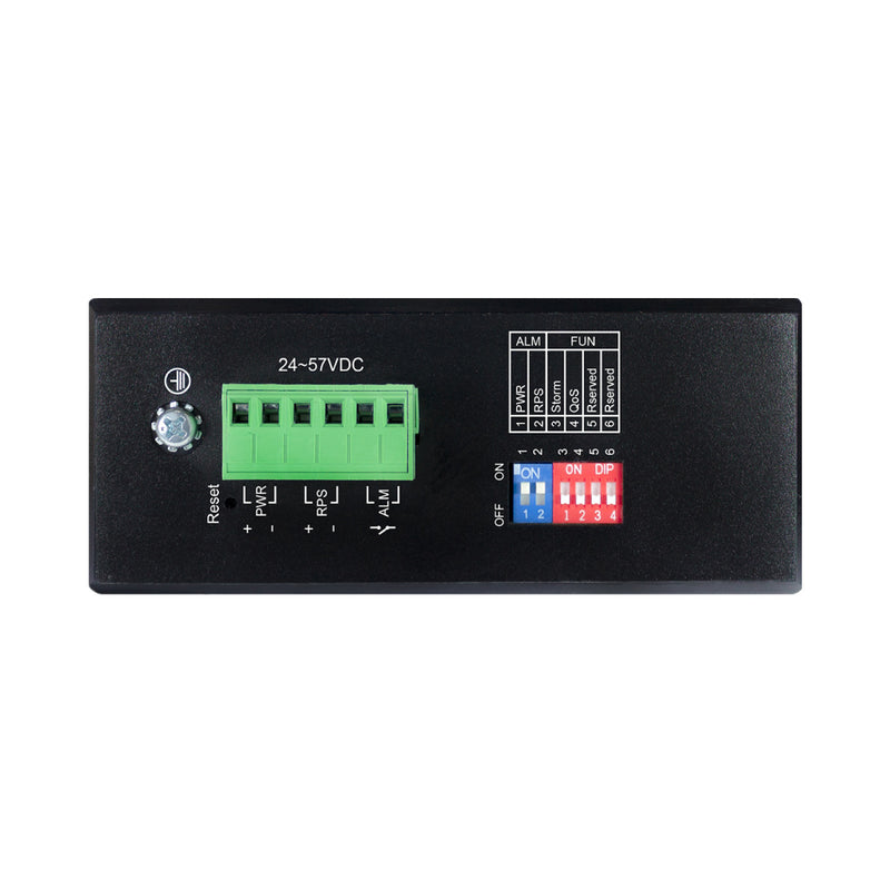 VOLKTEK IEN-8408P-24V 8 Ports GbE Unmanaged PoE+ Switch