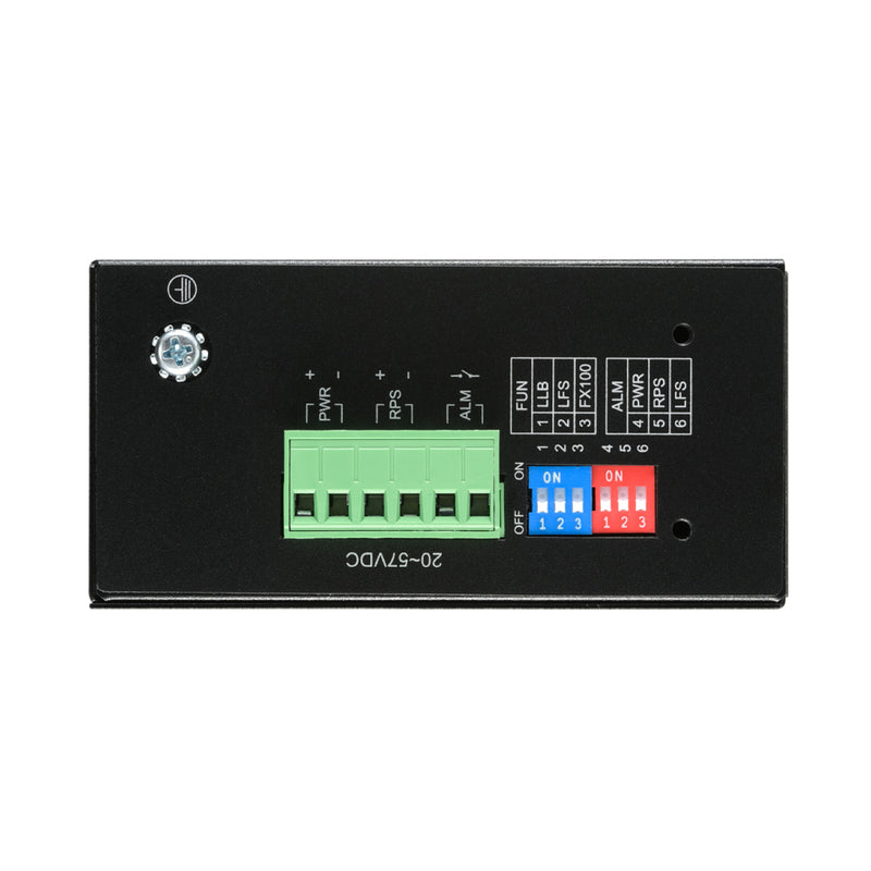 VOLKTEK IMC-561 10/100/1000 RJ45 to FX/GbE SFP Industrial ConverterVOLKTEK IMC-561 10/100/1000 RJ45 to FX/GbE SFP Industrial Converter
