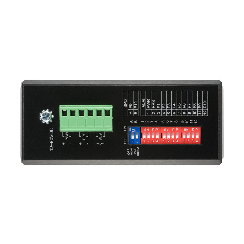 VOLKTEK INS-8648M 8 Ports GbE DNV GL Certified Managed Switch with 4 SFP Ports