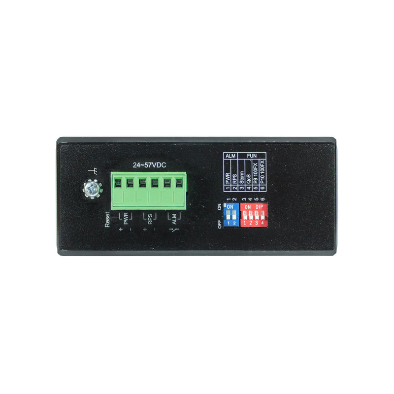 VOLKTEK SEN-9428P-24V-SS 8 Ports GbE Substation Certified Unmanaged PoE+ Switch with 2 SFP Ports