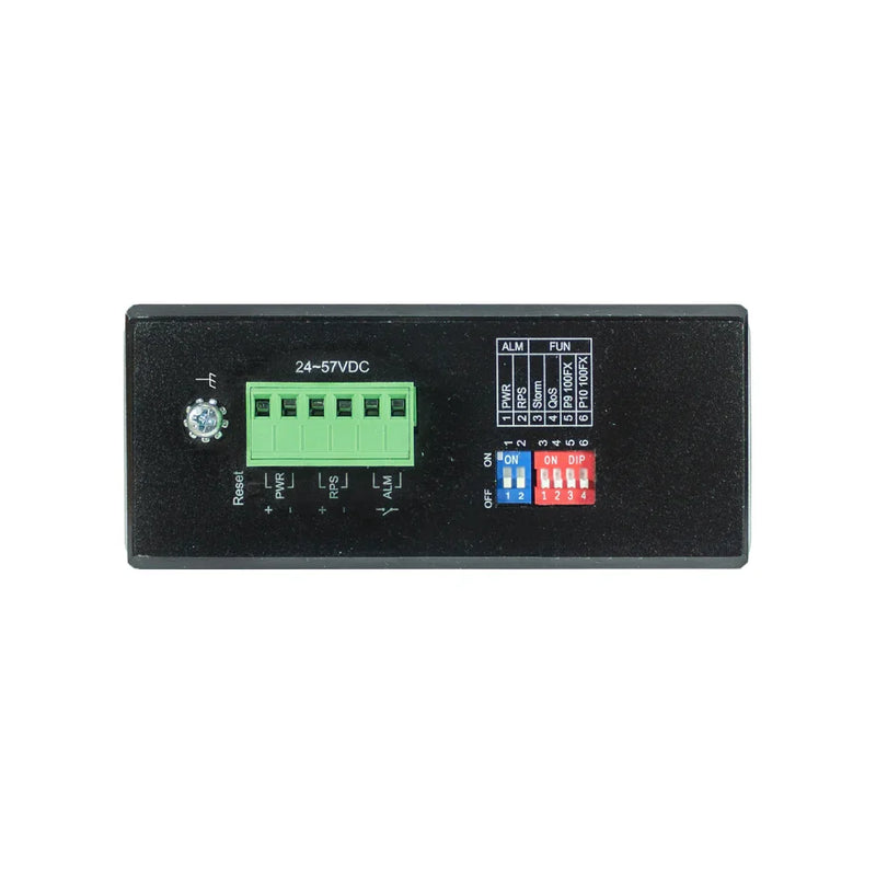 VOLKTEK SEN-9428P-24V-SS 8 Ports GbE Substation Certified Unmanaged PoE+ Switch with 2 SFP Ports