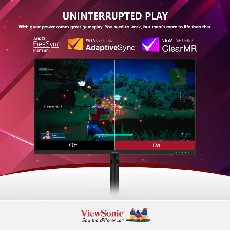VIEWSONIC VX2428 24” 180Hz Fast IPS Gaming Monitor