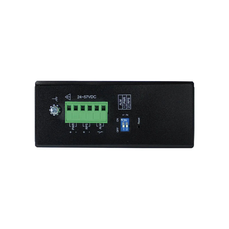 VOLKTEK IEN-8648PA-24V 8 Ports GbE Managed PoE+ Switch with 4 SFP Ports
