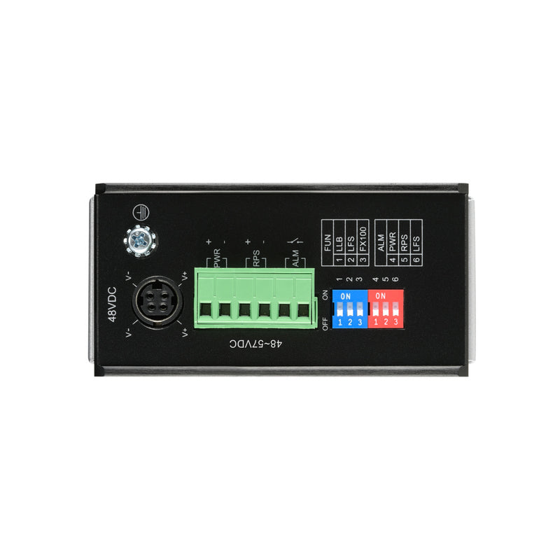 VOLKTEK IMC-661P Gbe PoE+ to GbE SFP Industrial Converter