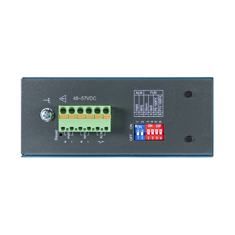 VOLKTEK SEN-8428PL 8 Ports GbE Lite Managed PoE+ Switch with 2 SFP Ports