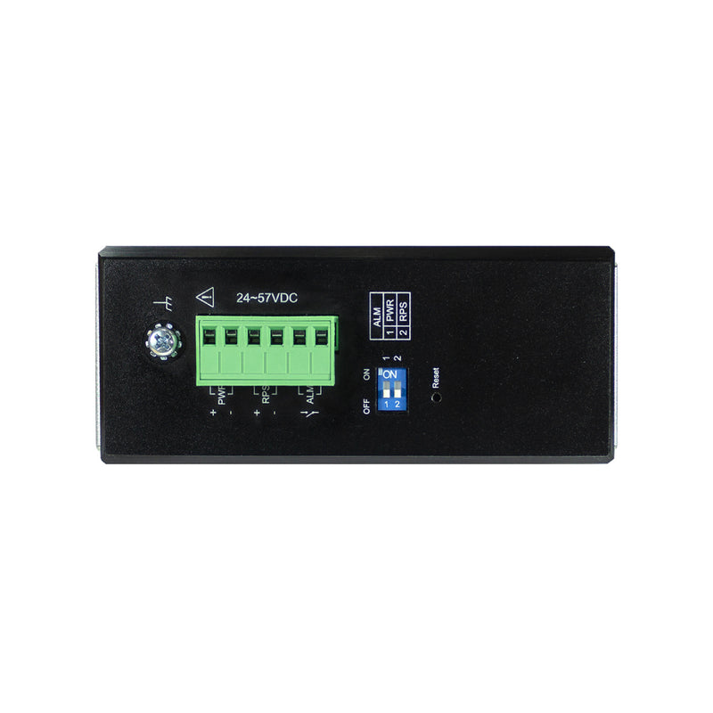 VOLKTEK SEN-9648P-24V-RW 8 Ports GbE Railway Certified Managed PoE+ Switch with 4 SFP Ports