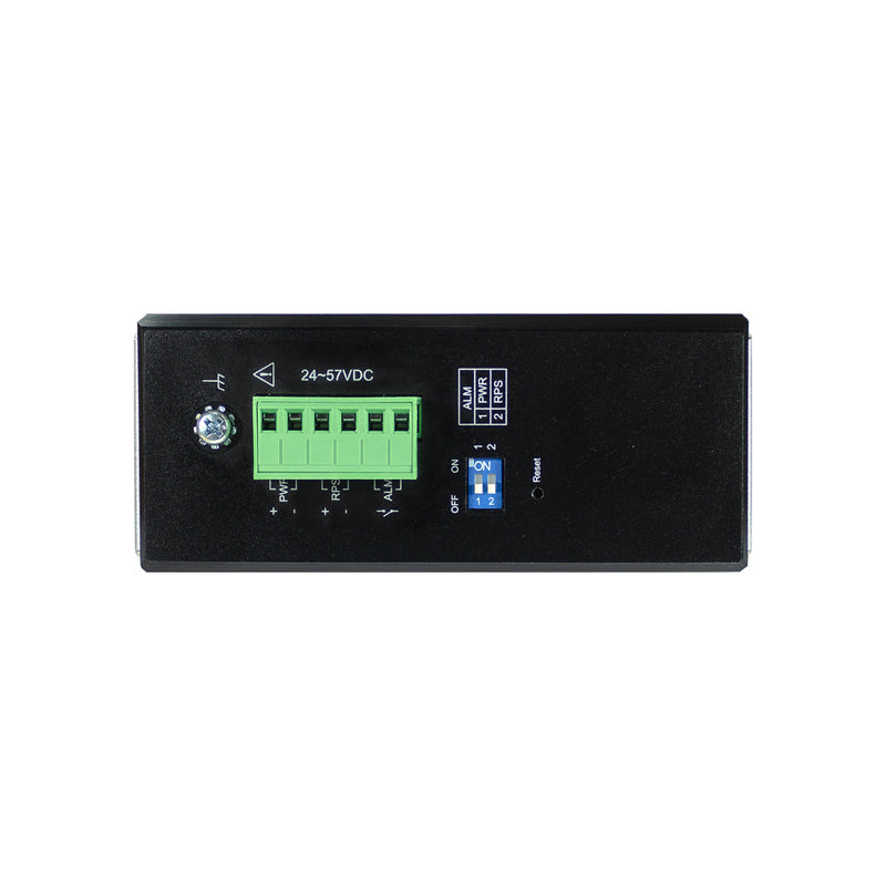 VOLKTEK SEN-9648PM-24V 8 Ports GbE DNV GL Certified Managed PoE+ Switch with 4 SFP Ports