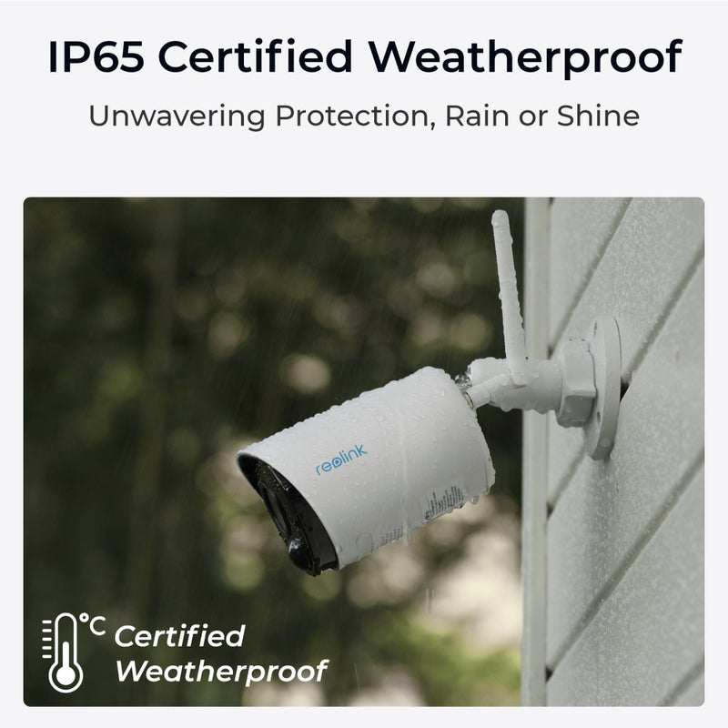 REOLINK Argus Eco 3MP 4K Battery-Powered WiFi Security Camera