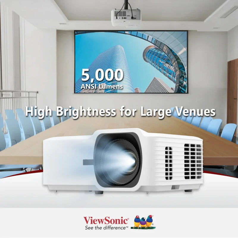 VIEWSONIC LS740HD 5,000 ANSI Lumens 1080p Laser Installation Projector