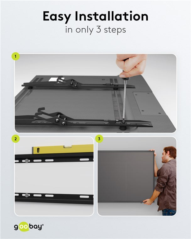 GOOBAY TV Wall Mount Basic TILT (L) for TVs from 37" to 70"