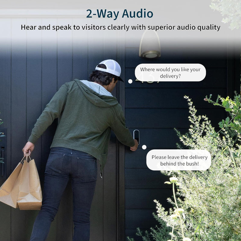 Arlo AVD4001 Video Doorbell  2K (2nd Generation)