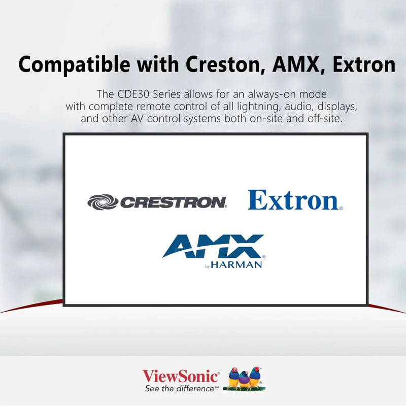 VIEWSONIC CDE8630 86" 4K Presentation Display