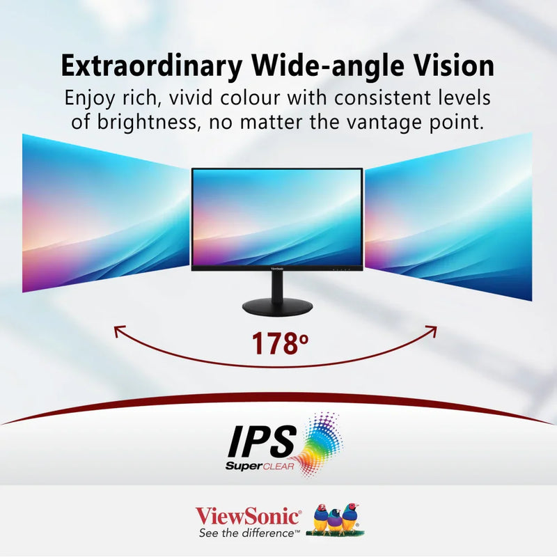 VIEWSONIC VG2709-MHU 27” Full HD USB-C Monitor with Dual Speakers