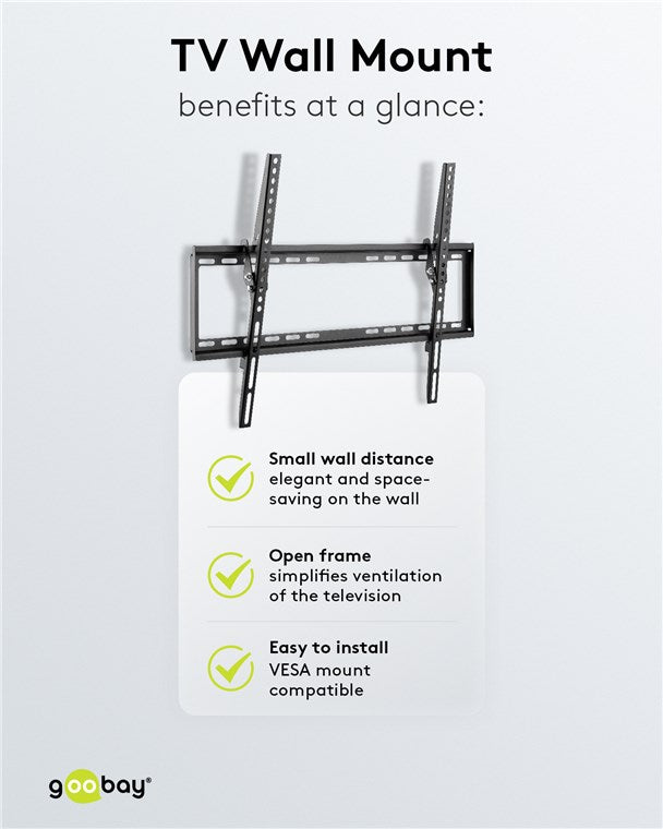 GOOBAY TV Wall Mount Basic TILT (L) for TVs from 37" to 70"