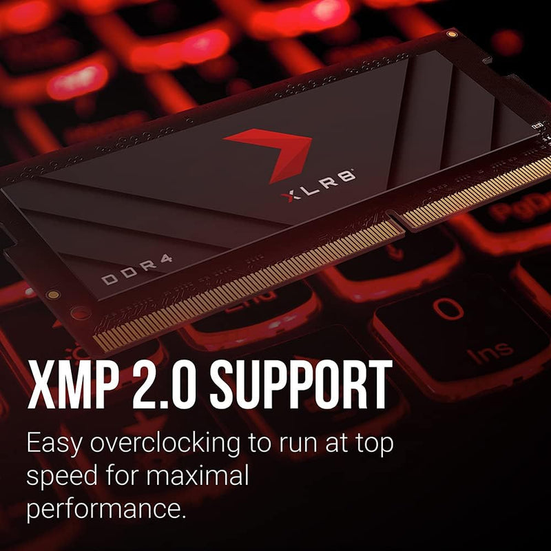 PNY XLR8 Gaming DDR4 3200MHz Notebook DRAM SODIMM 16GB Single Pack