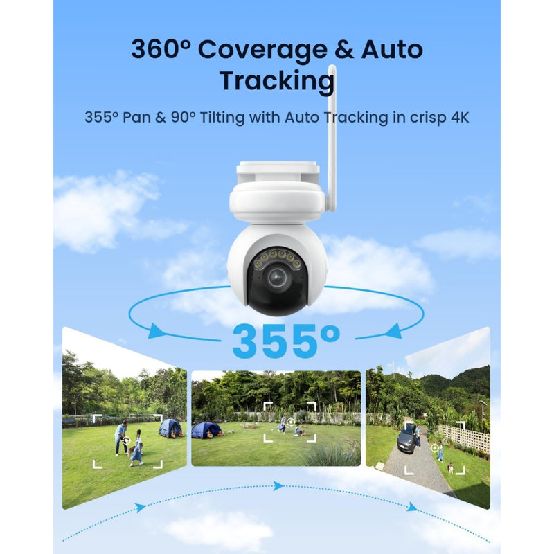 REOLINK Altas PT Ultra 4K Security Cameras Wireless Outdoor