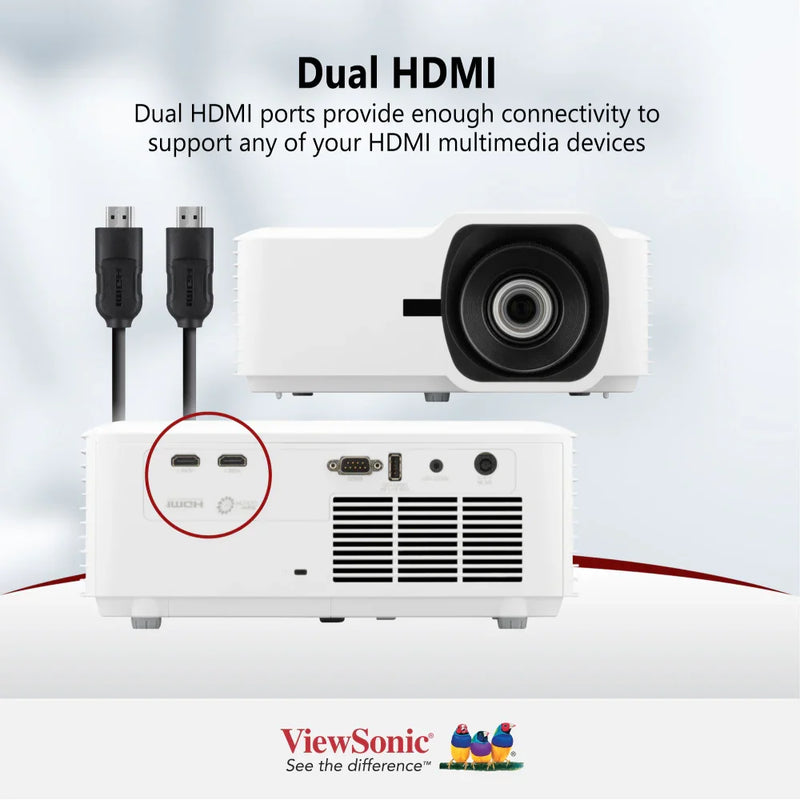 VIEWSONIC LS740HD 5,000 ANSI Lumens 1080p Laser Installation Projector