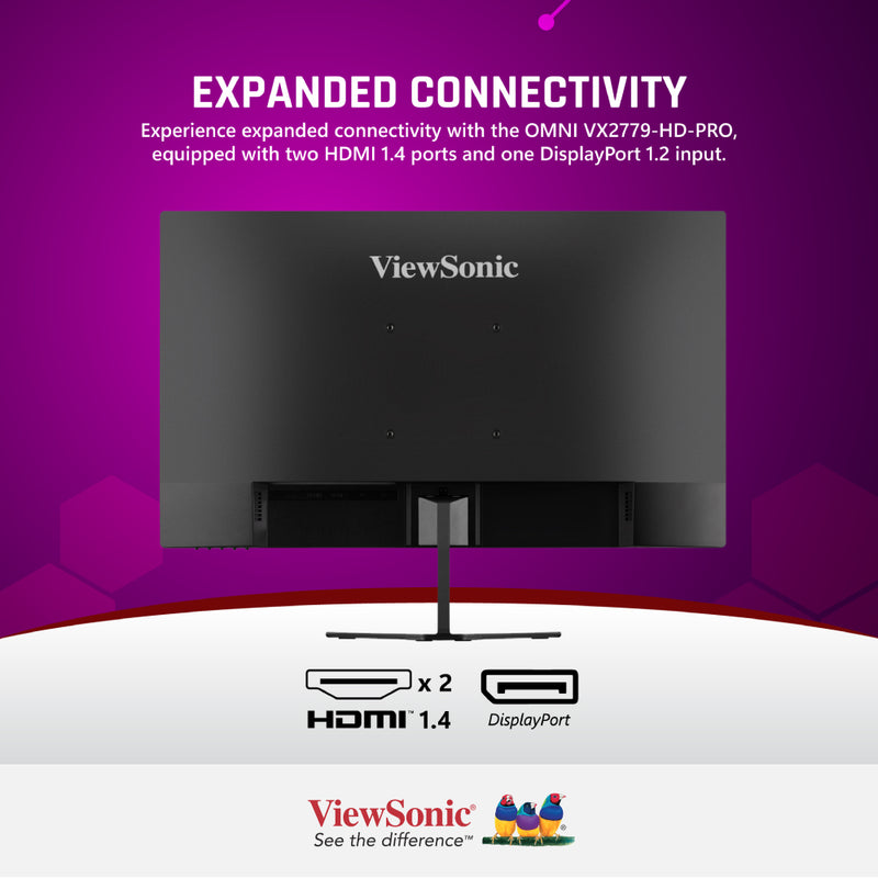 VIEWSONIC VX2779-HD-PRO 27” 180Hz Gaming Monitor