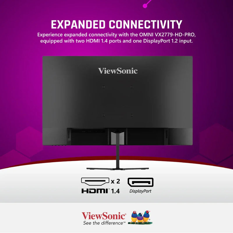 VIEWSONIC VX2779-HD-PRO 27” 180Hz Gaming Monitor