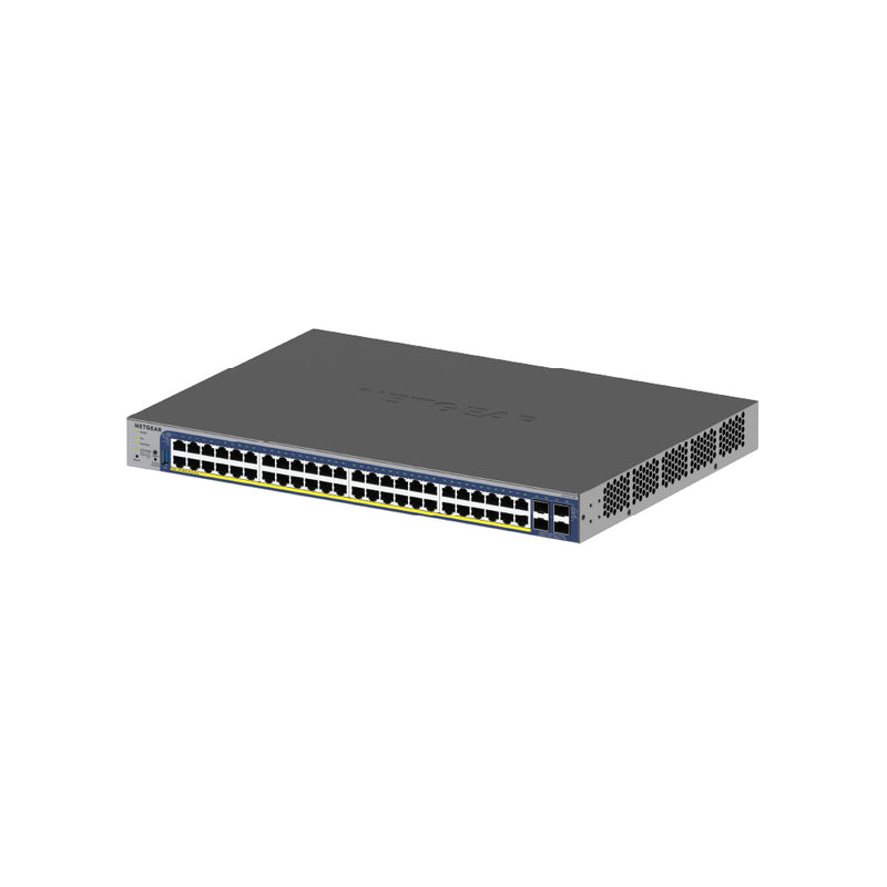 NETGEAR GS752TXPv3 52-Port Gigabit Ethernet Smart Managed PoE+ Switch (380W)