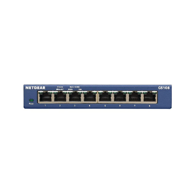 NETGEAR ProSafe™ 8-Port Gigabit Unmanaged Desktop Switch (GS108GE)