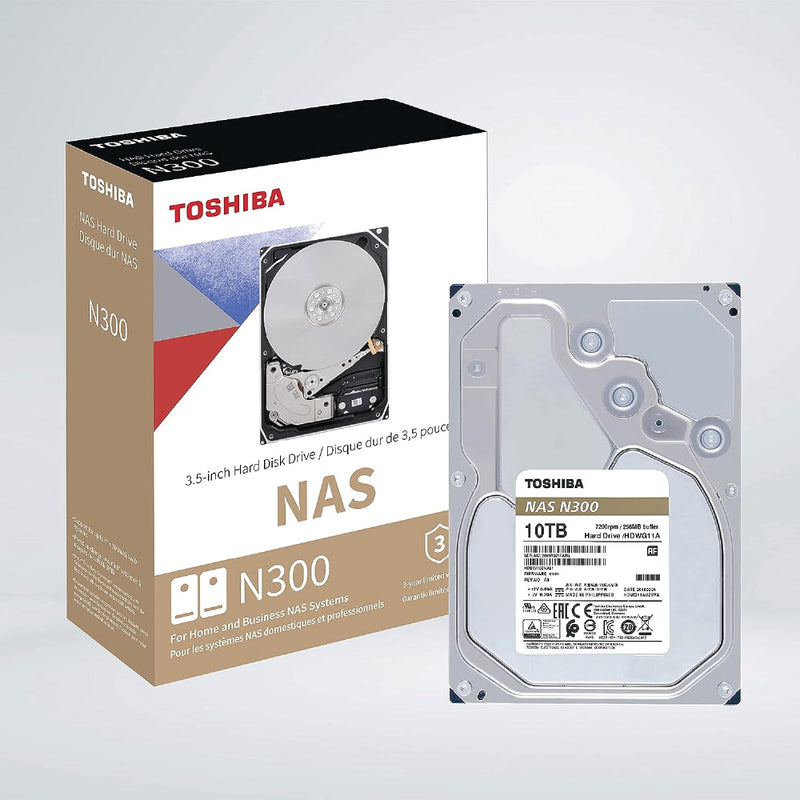TOSHIBA NAS Systems N300 3.5 inch Internal Hard Disk Drive