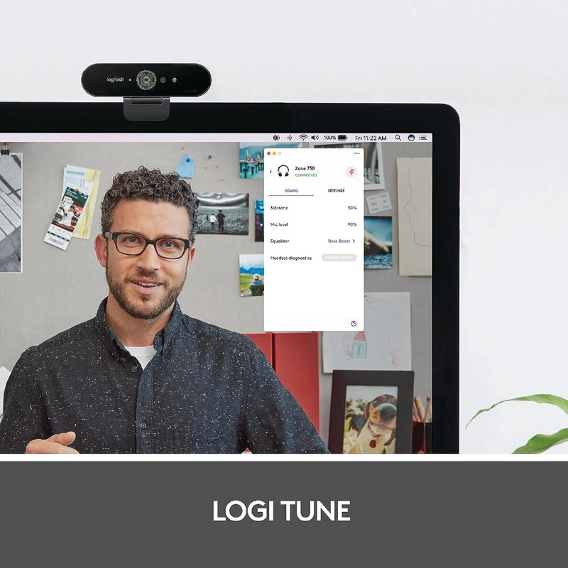LOGITECH Zone Wired Headset with Noise Canceling Mic