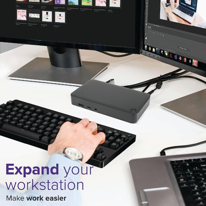 Targus Universal USB-C DV4K Docking Station with 65W Power Delivery
