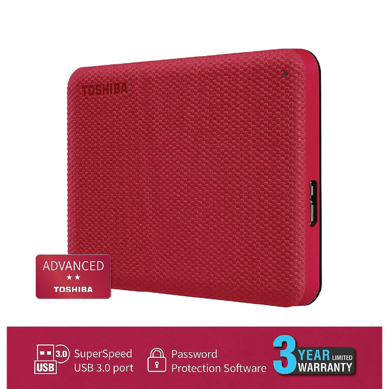 Toshiba Canvio Advance V10 Red
