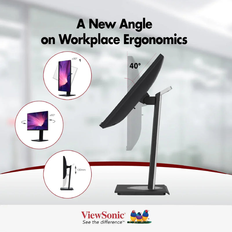 ViewSonic VG2756-2K 27” QHD Docking Monitor