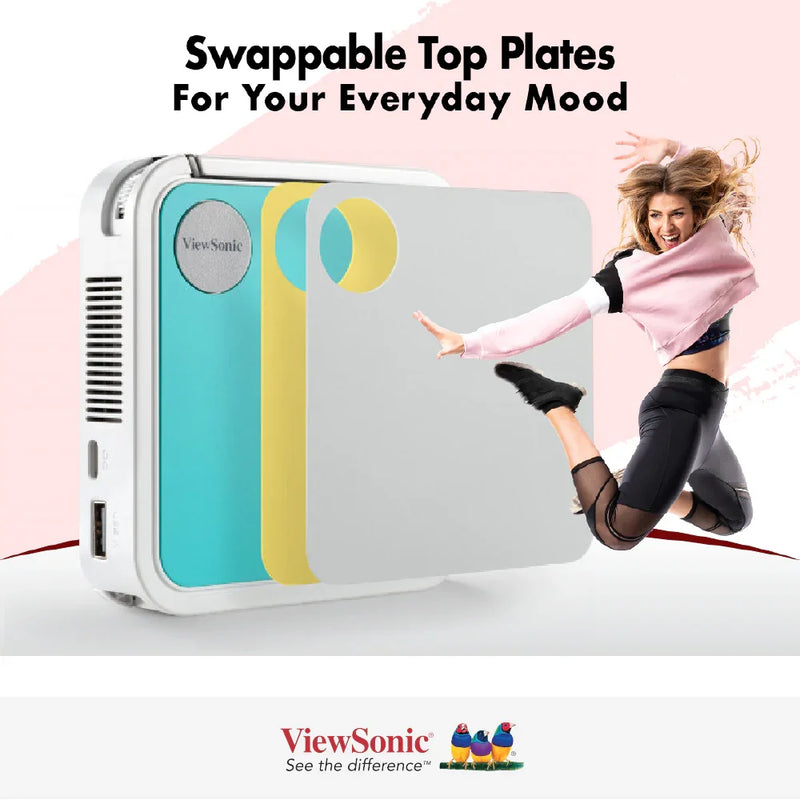 VIEWSONIC M1 mini Plus Smart LED Projector with JBL Speaker